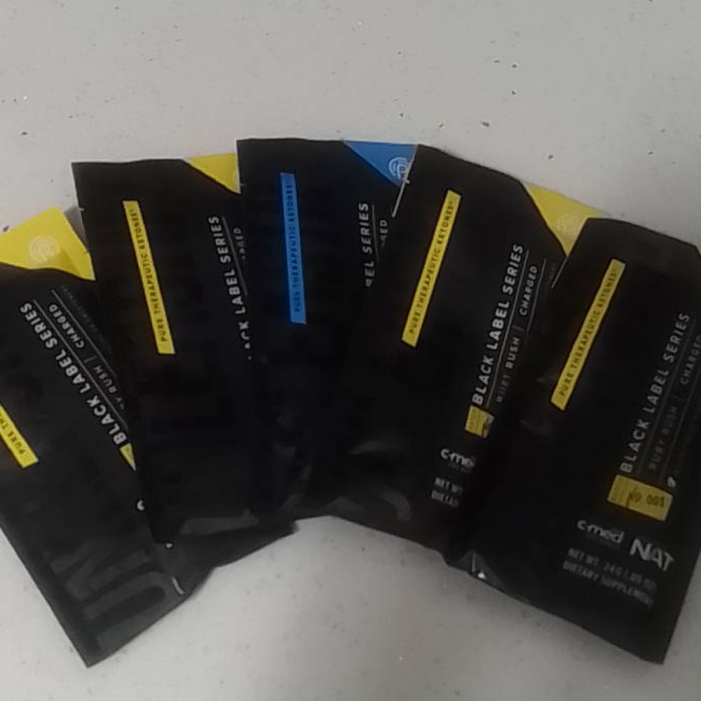 Pruvit Black Label 5 packs